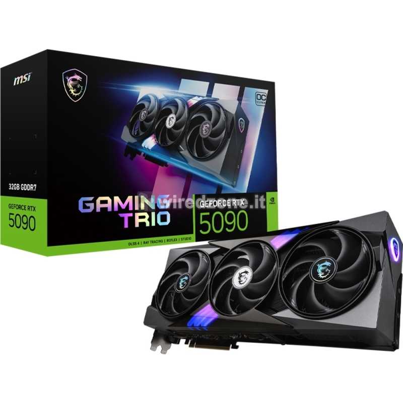 MSI GeForce RTX 5090 Gaming Trio OC 32GB DDR7