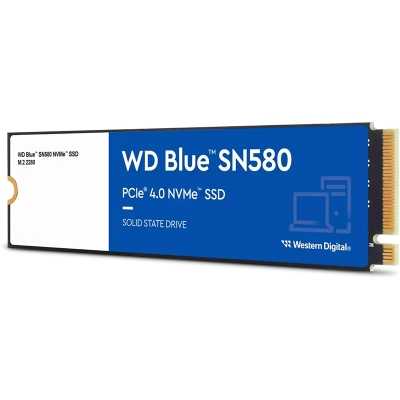 WD Blue SN580 SSD, PCIe 4x4, NVMe, M.2 2280 - 1 TB