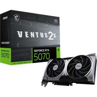 MSI GeForce RTX 5070 Ventus 2X 12GB GDDR7