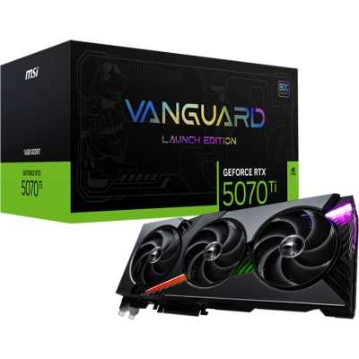 MSI GeForce RTX 5070 Ti Vanguard SOC Launch Edition 16GB GDDR7