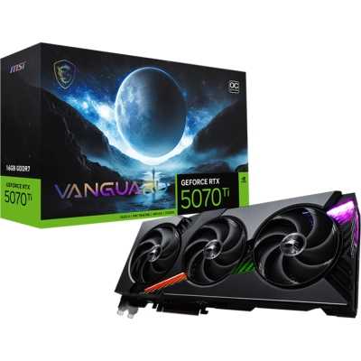 MSI GeForce RTX 5070 Ti Vanguard OC 16GB GDDR7