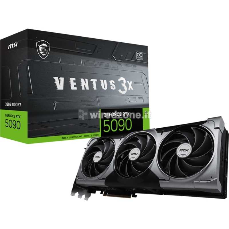 GeForce RTX 5090 Ventus 3X OC 32GB GDDR7