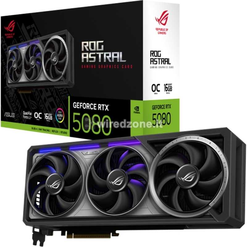 ASUS ROG Astral GeForce RTX 5080 OC 16GB DDR7