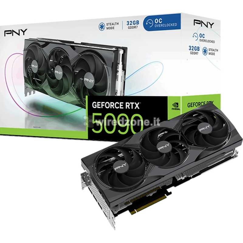 PNY GeForce RTX 5090 OC Triple Fan 32GB DDR7