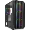 Sharkoon AK5M RGB, Mid-Tower, Side-Glass, Black