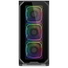 Sharkoon AK5G RGB, Mid-Tower, Side-Glass, Black