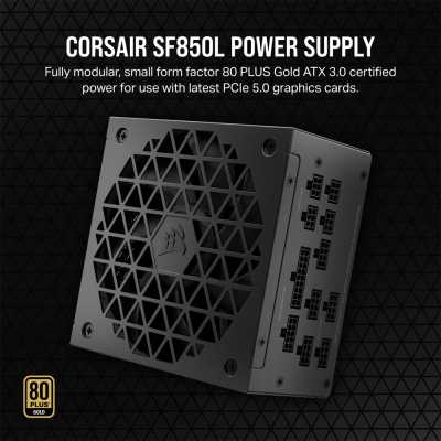 Corsair SF850L, 80 PLUS Gold, Full-Modulare, 850 Watt