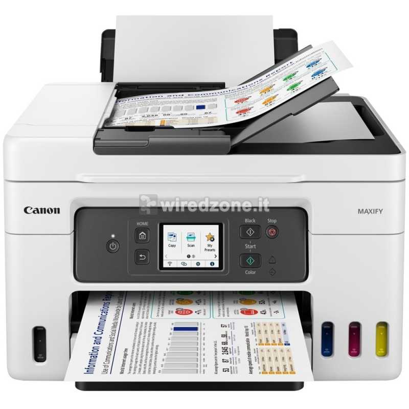 Canon MAXIFY GX4050, A4 Multifunction Color Inkjet Printer