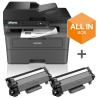 Brother MFC-L2827DWXL, A4 Multifunction Mono Laser Printer