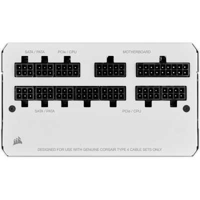 Corsair RM850 White (2021), 80 PLUS Gold, Full-Modular - 850 Watt