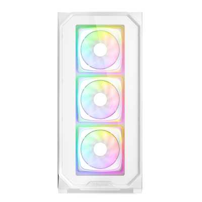 Sharkoon AK5G RGB, Mid-Tower, Side-Glass - White