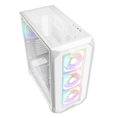 Sharkoon AK5G RGB, Mid-Tower, Side-Glass - White