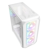 Sharkoon AK5G RGB, Mid-Tower, Side-Glass - White