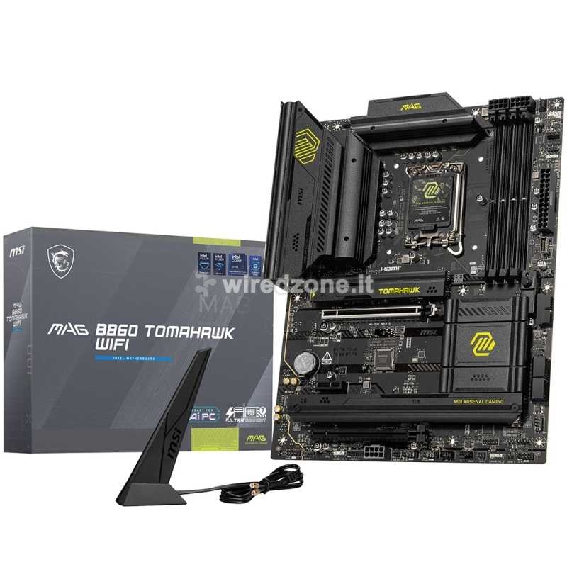 MSI MAG B860 Tomahawk WiFi, Mainboard LGA 1851