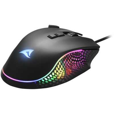 Sharkoon Shark Force 3 RGB, USB Gaming Mouse, Black