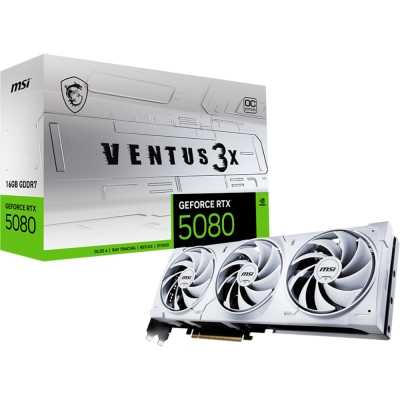 MSI GeForce RTX 5080 Ventus 3X OC White 16GB GDDR7